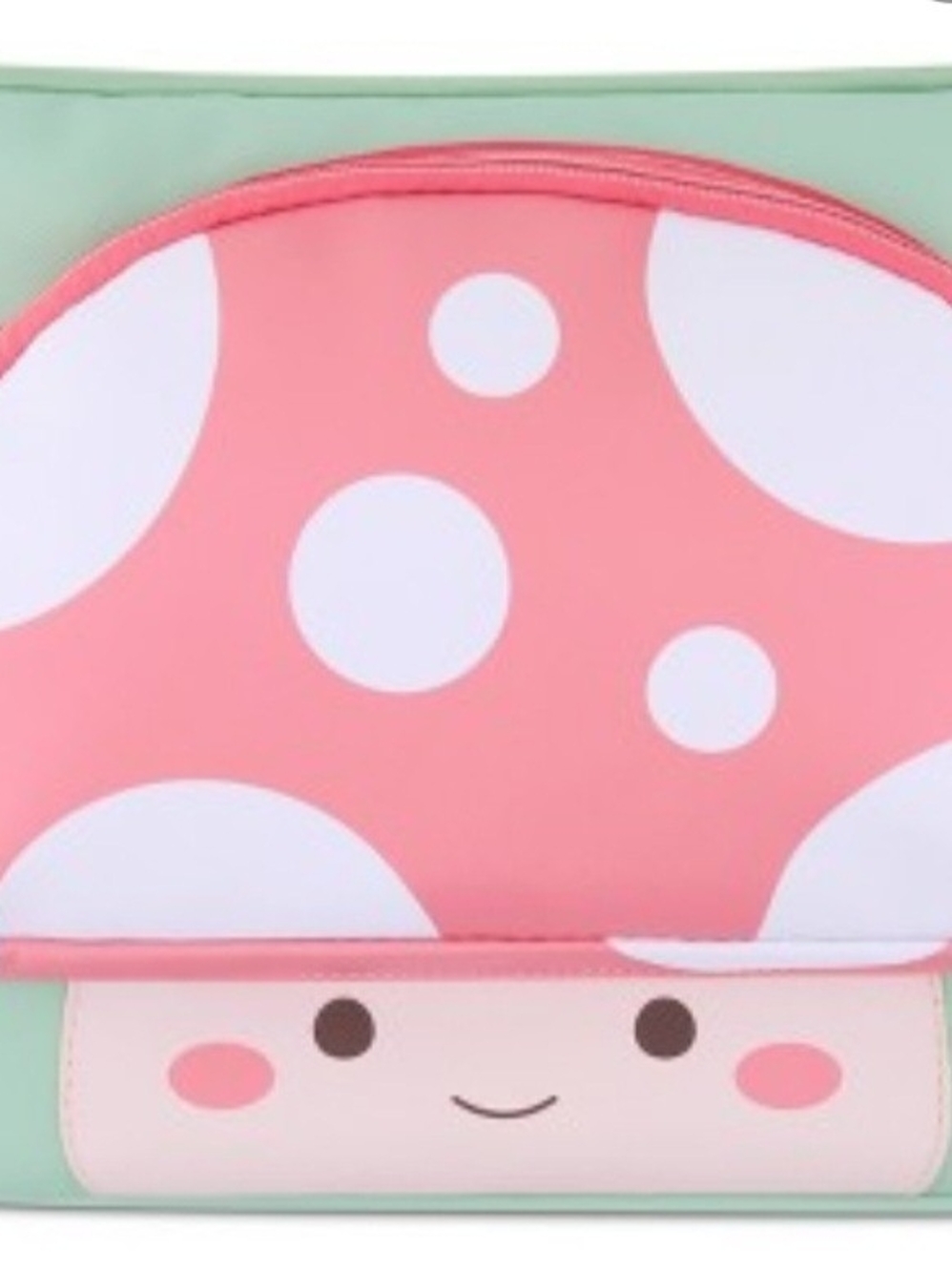 Mimicoco Mushroom Character Pocket Laptop Sleeve: Fits Most Laptops Up to 14"